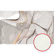 Фреска Ortograf Forma 32687 Фактура флок FLK Флизелин (5,9*2,7) Коричневый/Белый, Абстракция