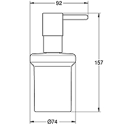 Дозатор для жидкого мыла Grohe Essentials 40394001 Хром-2