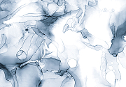 Фреска Ortograf Fluid art 21129 Фактура бархат FX Флизелин (3,9*2,7) Синий/Белый, Абстракция-1