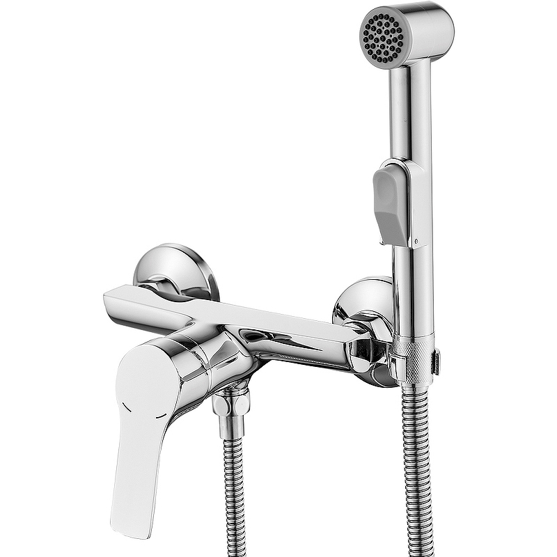 Гигиенический душ со смесителем Rossinka RS29-52 Хром гигиенический душ со смесителем rossinka x25 54 хром