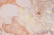 Фреска Ortograf Fluid art 34043 Фактура бархат FX Флизелин (3,7*2,4) Розовый/Золото, Абстракция-1