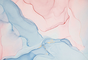 Фреска Ortograf Fluid art 34050 Фактура кракелюр FK Флизелин (4*2,7) Розовый/Голубой, Абстракция-1