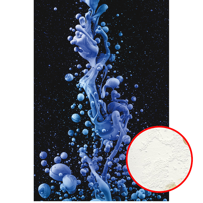 Фреска Ortograf Fluid art 33250 Фактура сахара FS Флизелин (1,8*2,7) Черный/Фиолетовый, Абстракция