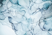 Фреска Ortograf Fluid art 33578 Фактура кракелюр серебро FK-S Флизелин (4*2,7) Синий, Абстракция-1