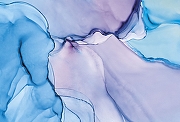 Фреска Ortograf Fluid art 33641 Фактура бархат FX Флизелин (4*2,7) Фиолетовый/Голубой, Абстракция-1