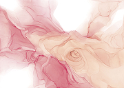 Фреска Ortograf Fluid art 33653 Фактура бархат FX Флизелин (3,8*2,7) Розовый/Бежевый, Абстракция-1