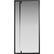Душевая дверь Creto Astra 90 121-WTW-900-C-B-6 (260064) профиль Черный матовый стекло прозрачное