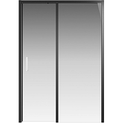 Душевая дверь Creto Nota 140 122-WTW-140-C-B-6 (260077) профиль Черный матовый стекло прозрачное