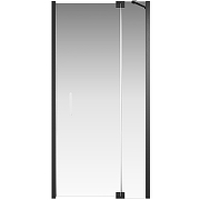 Душевая дверь Creto Tenta 100 123-WTW-100-C-B-8 профиль Черный матовый стекло прозрачное
