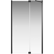 Душевая дверь Creto Tenta 120 123-WTW-120-C-B-8 (260091) профиль Черный матовый стекло прозрачное