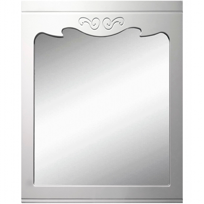 Зеркало Creto Viva 60 13-60W White зеркало шарлота скол дуба белый белый мдф зеркало лдсп