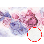 Фреска Ortograf Fluid art 33650 Фактура бархат FX Флизелин (4*2,7) Сиреневый/Розовый, Абстракция