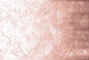Фреска Ortograf Oasis 32713 Фактура флок FLK Флизелин (4*2,7) Розовый, Листья-1