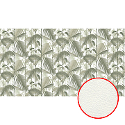 Фреска Ortograf Oasis 32746 Фактура флок FLK Флизелин (5*2,7) Белый/Коричневый, Листья