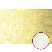 Фреска Ortograf Oasis 32715 Фактура флок FLK Флизелин (4*2,7) Желтый, Листья