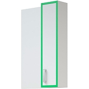Зеркало со шкафом Corozo Спектр 50 SD-00000685 Белое Зеленое-2