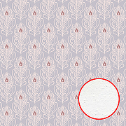 Фреска Ortograf Levity 33371 Фактура бархат FX Флизелин (2,7*2,7) Сиреневый/Белый, Абстракция