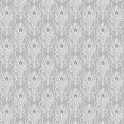 Фреска Ortograf Levity 33373 Фактура флок FLK Флизелин (2,7*2,7) Серый/Белый, Абстракция-1