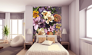 Фреска Ortograf Flower Dreams 31656 Фактура бархат FX Флизелин (1,4*2,7) Разноцветный, Цветы-2