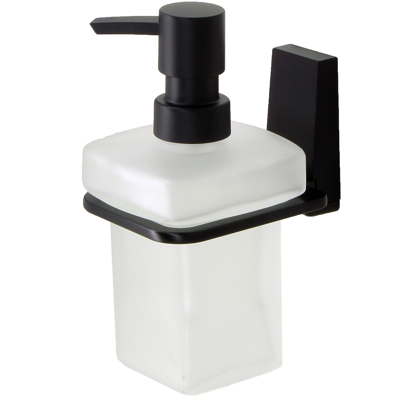 Дозатор для жидкого мыла WasserKRAFT Abens K-3299 Черный матовый дозатор для жидкого мыла wasserkraft oder k 9699 белый матовый