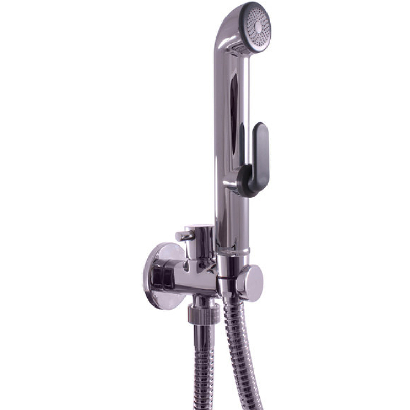 Гигиенический душ с запорным вентилем Rav Slezak Sena SK0056 Хром гигиенический душ grohe bauclassic с запорным вентилем германия