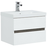 Комплект мебели для ванной Aquanet Беркли 60 258905 подвесной Белый Дуб рошелье-6