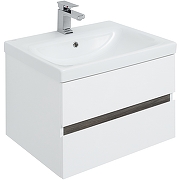 Комплект мебели для ванной Aquanet Беркли 60 258905 подвесной Белый Дуб рошелье-7