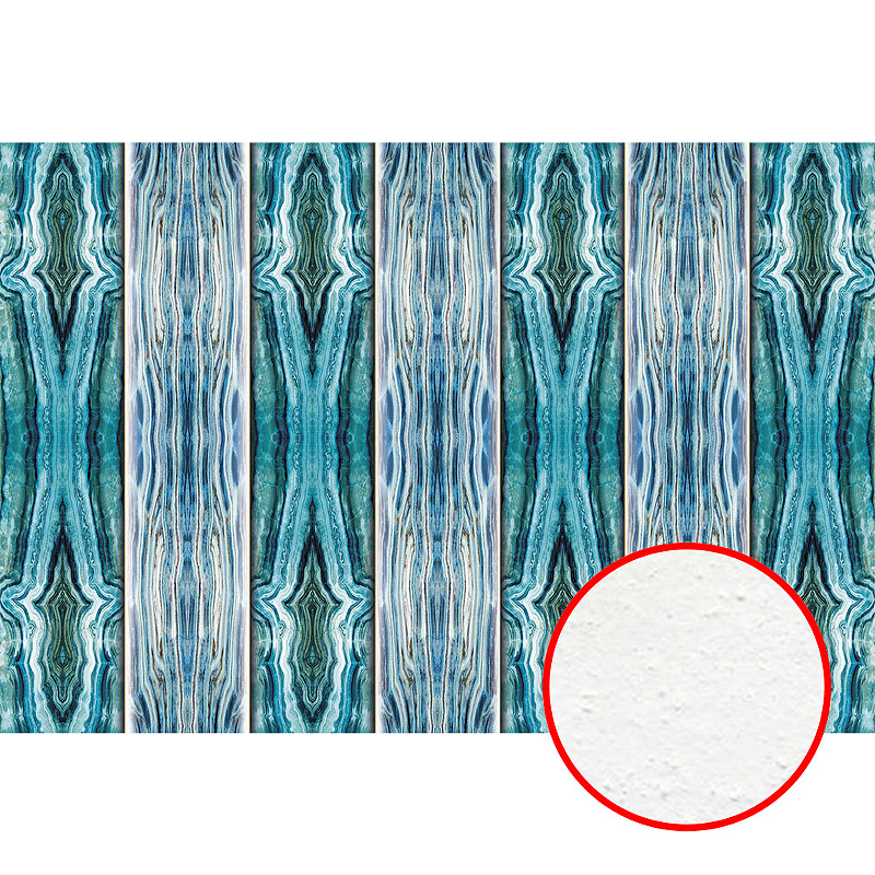 Фреска Ortograf Misto 33223 Фактура бархат FX Флизелин (4*2,7) Бирюзовый/Синий, Абстракция