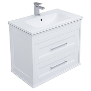 Комплект мебели для ванной Aquanet Бостон M 80 259387 подвесной Белый матовый-6