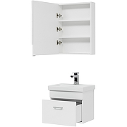 Комплект мебели для ванной Aquanet Нота 50 254063 Белый-2