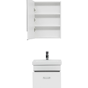 Комплект мебели для ванной Aquanet Нота 50 254063 Белый-4