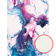Фреска Ortograf Misto 33294 Фактура флок FLK Флизелин (2*2,7) Голубой/Розовый, Абстракция