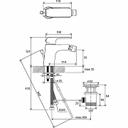 Смеситель для биде Ravak Flat FL 055.00 X070122 Хром-2