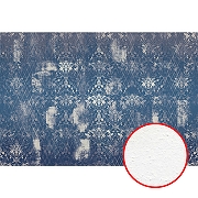 Фреска Ortograf Splendo 31716 Фактура бархат FX Флизелин (4*2,7) Синий/Серый, Вензель/Ромб