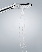 Ручной душ Hansgrohe Raindance Select E EcoSmart 26521400 Хром Белый-3