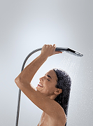 Ручной душ Hansgrohe Raindance Select E EcoSmart 26521400 Хром Белый-10