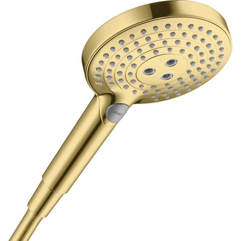цена Ручной душ Hansgrohe Raindance Select S 26530990 Полированное золото