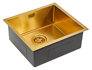 Кухонная мойка Paulmark Weser 48 PM804844-BG Брашированное золото-1