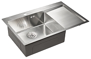 Кухонная мойка Paulmark Atlan 78 L PM217851-BSL Брашированная сталь-1