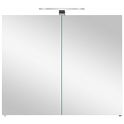 Зеркальный шкаф Orans BC-4023W 80 4023800w с подсветкой Белый глянец