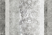Фреска Ortograf Splendo 31721 Фактура флок FLK Флизелин (4*2,7) Серый/Белый, Вензель-1