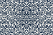 Фреска Ortograf Splendo 31739 Фактура бархат FX Флизелин (4*2,7) Синий/Серый, Дамаск-1