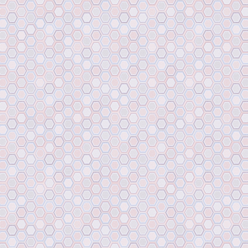 Обои Bernardo Bartalucci Carolina 84235-2 Винил на флизелине (1,06*10,05) Розовый, Абстракция/Геометрия