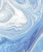 Фреска Ortograf Misto 34034 Фактура бархат FX Флизелин (2,5*3) Синий/Белый, Абстракция-1