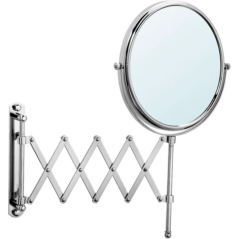 косметическое зеркало fbs universal 012 с увеличением хром Косметическое зеркало Haiba HB6406 с увеличением Хром