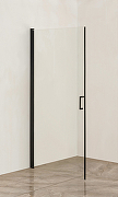 Душевая дверь Orange E05-090tb 90х190 профиль Черный стекло прозрачное-1