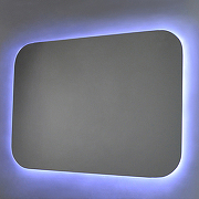 Зеркало Azario Шампань 80 ФР-00000952 с подсветкой с сенсорным выключателем с датчиком движения-1