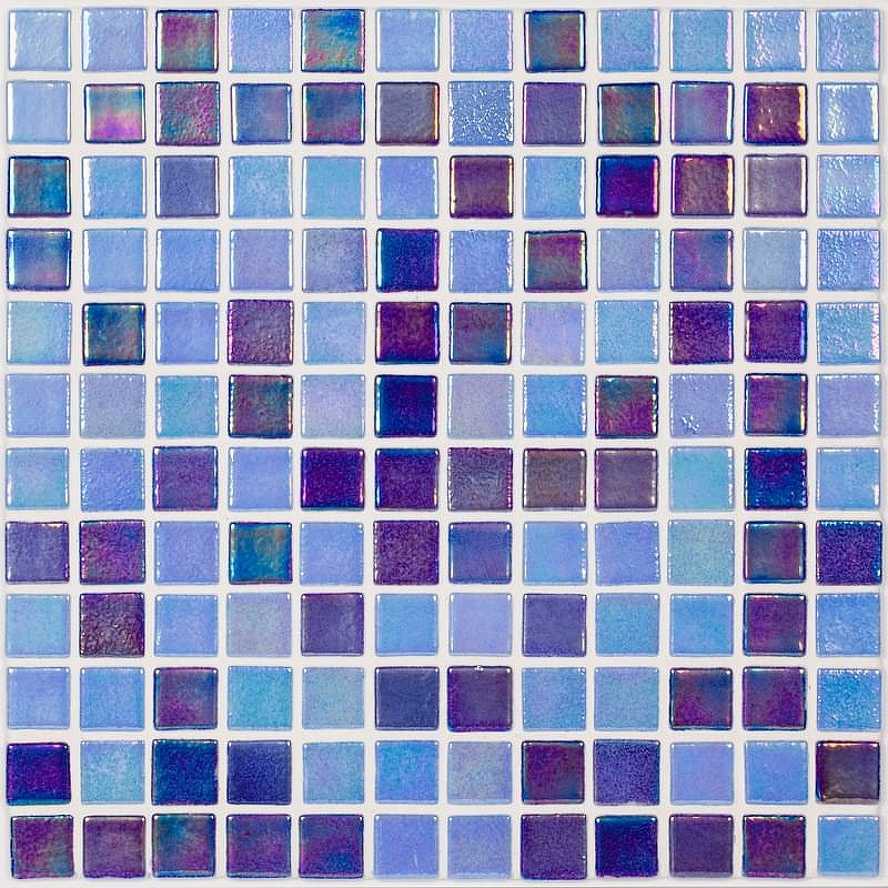Стеклянная мозаика Vidrepur Shell Mix Deep Blue 552/555 31,7х31,7 см стеклянная мозаика vidrepur edna mix 828 черный 31 7х31 7 см