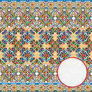 Фреска Ortograf Arabesque 33451 Фактура бархат FX Флизелин (2*2) Разноцветный, Орнамент