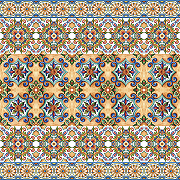 Фреска Ortograf Arabesque 33451 Фактура бархат FX Флизелин (2*2) Разноцветный, Орнамент-1